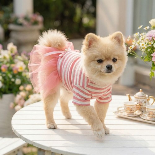 Dog skirt pet dress - skirt,