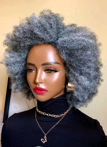 Afro wig pepper and - wig.,