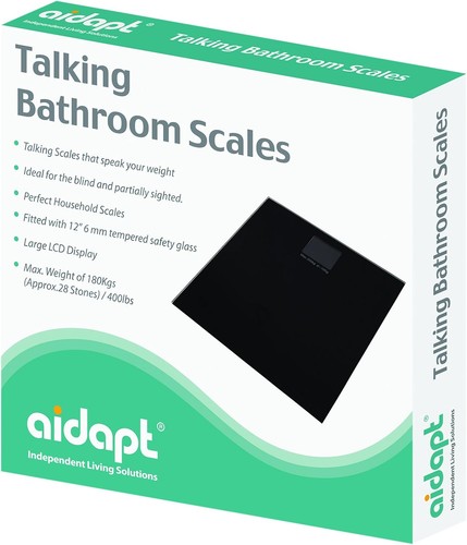 Aidapt talking bathroom scale - talking,