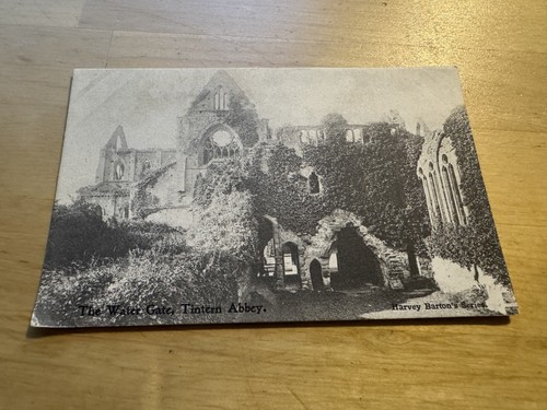 Postcard tintern abbey water - -,