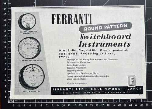Ferranti switchboard - ferranti,
