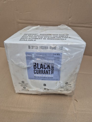 Blackcurrant cordial 10lt - , bag