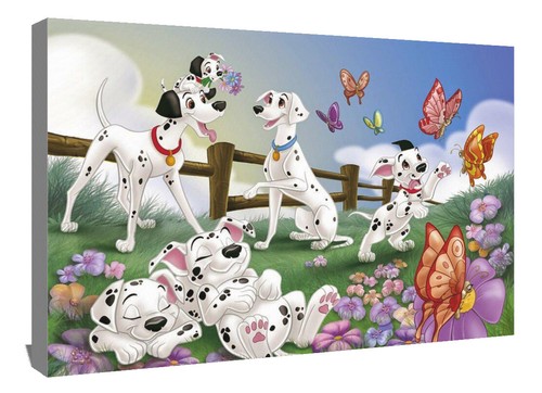101 dalmatians outside canvas - 101,