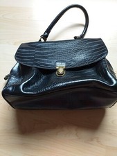 EDINA RONAY Black Hand Bag 8 X