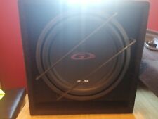 Alpine 800 watt bass box jl audio 2000 watt amp and 7 by 10 Black death speakers
