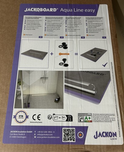 Aqua shower tray - shower,