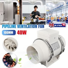 4 Inch 100mm Diameter Inline