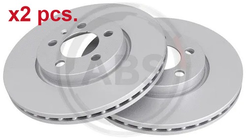 Pcs front brake disc - x2,