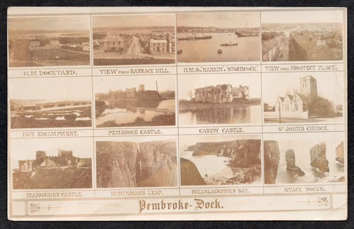 Postcard pembroke dock - postcard,