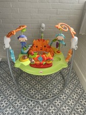 Fisher-Price Jumperoo Roarin' Rainforest CHM91 Bouncer Seat Baby Activity Centre
