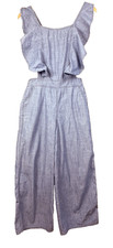 Topshop Chambray Jumpsuit