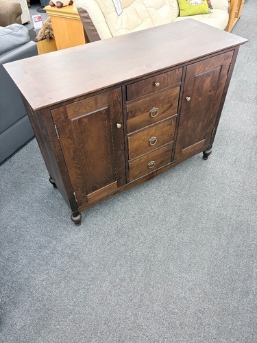 Dark wood sideboard - m&s,