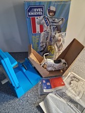 Ideal Evel Knievel 70s Stunt Cycle Set