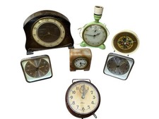 Mechanical Clock Job Lot Bundle Smiths Switana Lamp Sectric
