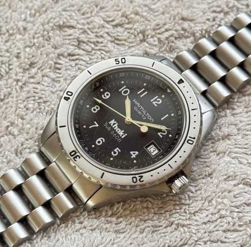 Vintage hamilton khaki sub - hamilton,