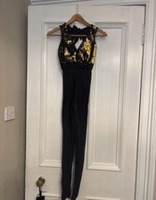 Sexy Sequin Black & Gold