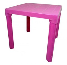 KIDS PLASTIC TABLE CHAIRS 3
