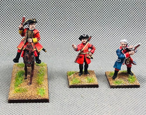 28mm french indian - war, painted
