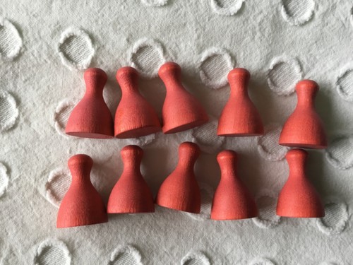 Ludo play pieces - x,