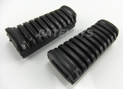 Rear footrest rubbers footpeg - footrest,