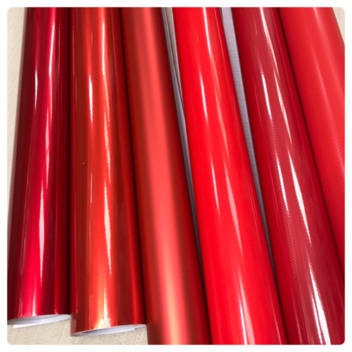 Car vinyl wrap sticker - sticker, red