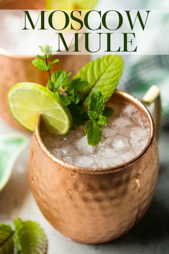 Moscow mule copper - moscow, drinking