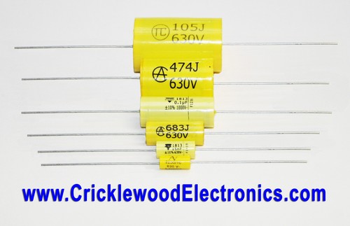 Polyester axial capacitor 250v - axial,