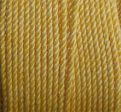 Yellow lifeline rescue rope - yellow,