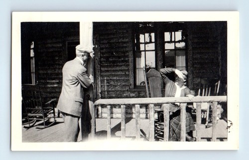 Old vintage photo man - photo, woman