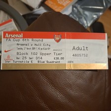 17/3/2009 Arsenal v Hull FA
