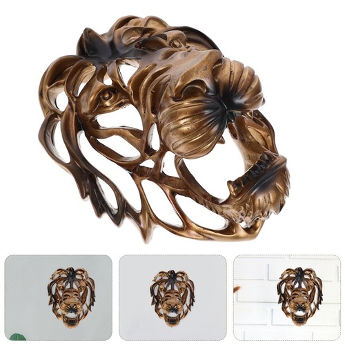 Elegant resin lion - resin,