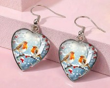 Heart Shaped Robin Bird