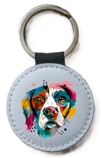 Brittany Spaniel Keyring