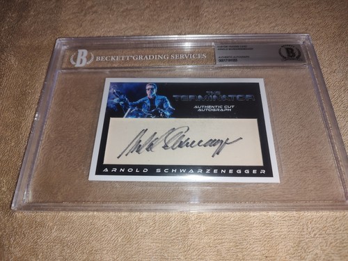 Arnold schwarzenegger signed - schwarzenegger,