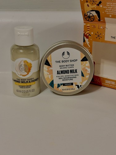 The body shop almond milk - milk, gift