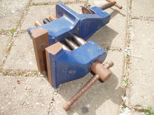 Record bench vice 75mm - , jaws