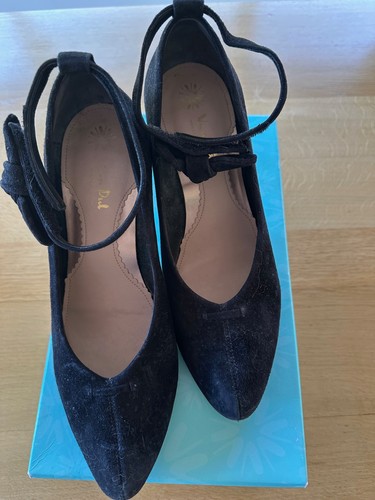 Van dal ladies black suede - van,