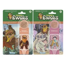 Star Wars Ewoks Wicket / Kneesaa Figures 2-Pack Double Pack New 