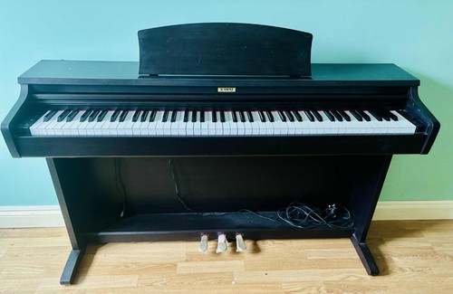 Sleek black electric - electric, piano