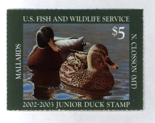 Jd10 mnh 2002 - $5.00,