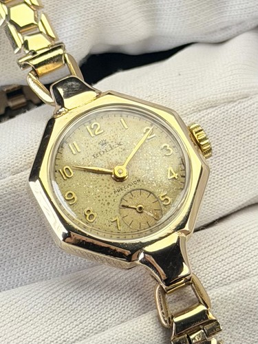 Rolex vintage ladies 9ct - rolex, gold