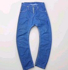 Humor Santiago Jeans Trousers Tapered Drop Crotch Arc leg Men W30 L32