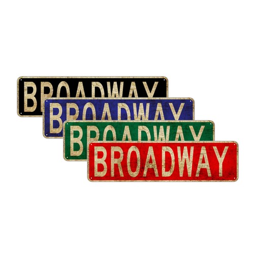 Broadway street sign - broadway,