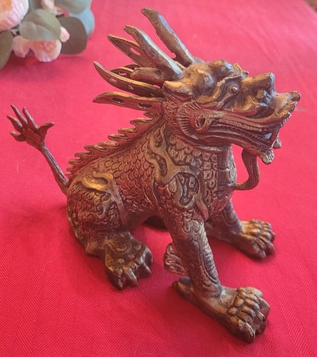 Vtg china chinese bronze gilt - china,