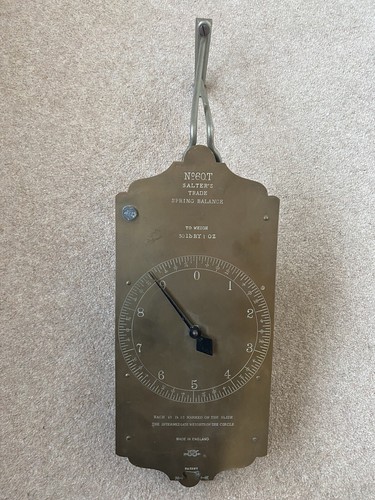 Antique brass scales c1900 - antique,
