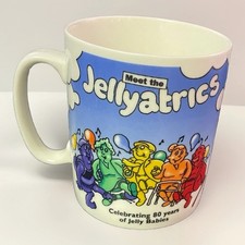 Jelly Babies Jellyatrics Vintage Mug 80 Years Anniversary 3.5" Ceramic Cup Mug