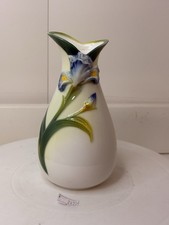 Graff Porcelain Blue Iris Vase