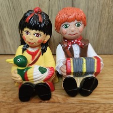 Vintage Ragdoll Ltd Rosie and Jim Bubble Bath Bottle Vinyl Figures Toppers 9cm