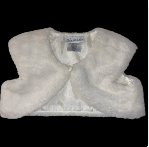 Jona michelle white faux fur - jona,