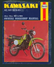 Kawasaki AE50 AR50 AE80 AR80 (81-84) Haynes Shop Repair Manual AE AR 50 80 FW50
